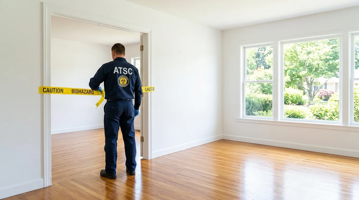 Certified biohazard cleanup crew performing Crime Scene Cleanup in Ormond-by-the-Sea